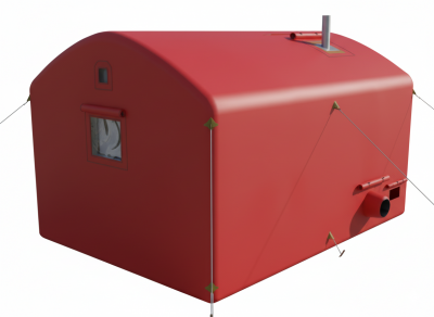 Палатка надувная пневмокаркасная 4 х 3 х 2,5 м