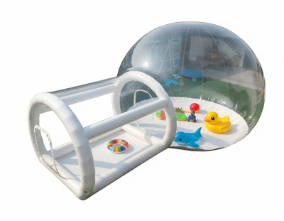 Надувная прозрачная купольная палатка "BUBBLE ШАР" для праздников, мероприятий, фотосессий