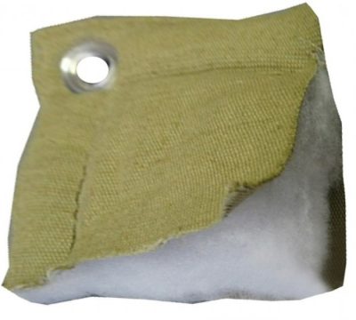 Утепленная брезентовая штора для гаража (СКПВ) 5х6 м.