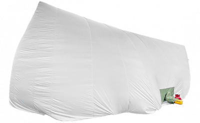 Бескаркасная палатка